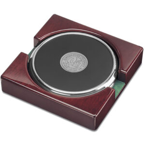 Silver Sonoma State Seawolves 2-Piece Coaster Set