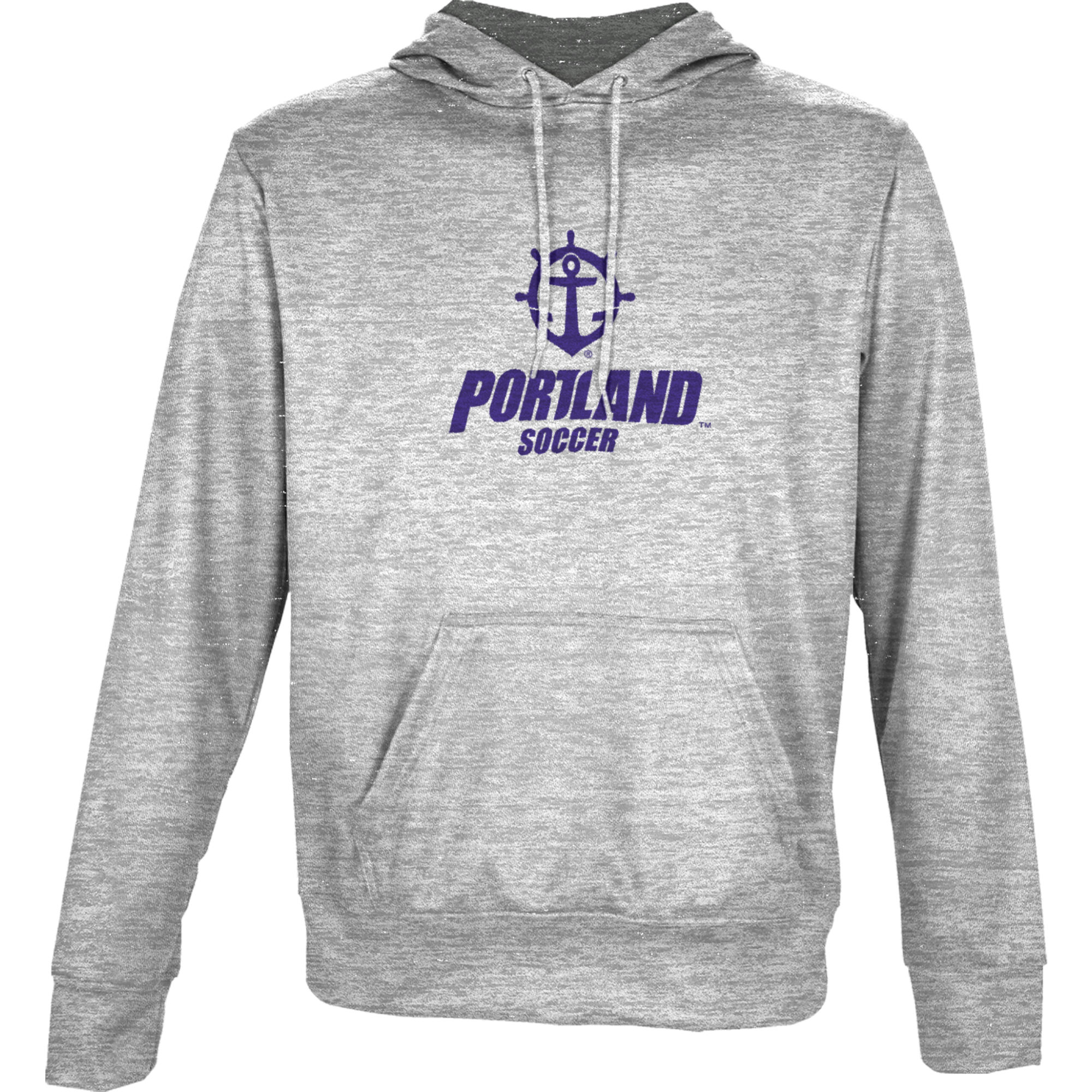 Youth ProSphere Gray Portland Pilots Soccer Pullover Hoodie - Image 6