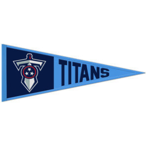 WinCraft Tennessee Titans 13" x 32" Retro Logo Pennant