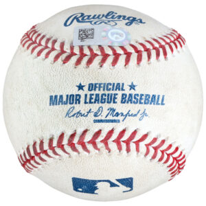 Gleyber Torres New York Yankees Game-Used Baseball vs. Detroit Tigers on June 5 2022 - RBI Fielder's Choice