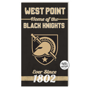 Army Black Knights 11'' x 20'' Home Of The Sign