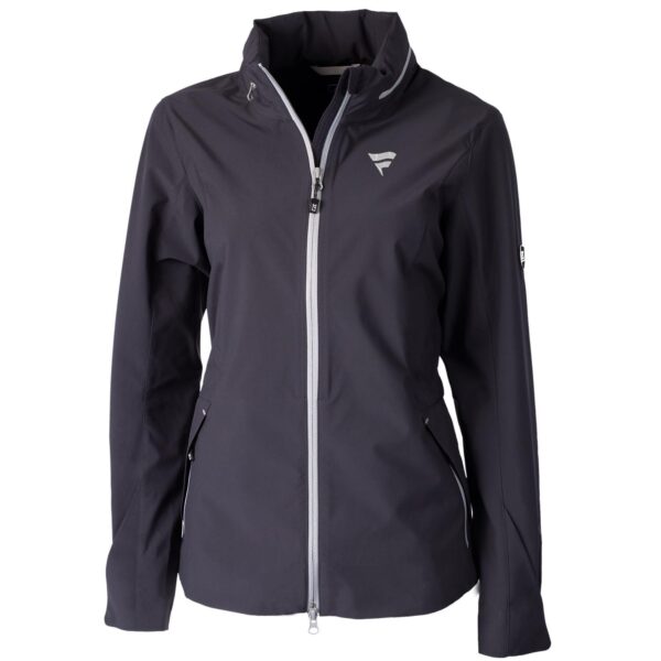 Women's Cutter & Buck Charcoal Fanatics Corporate Vapor Full-Zip Rain Jacket - Image 6