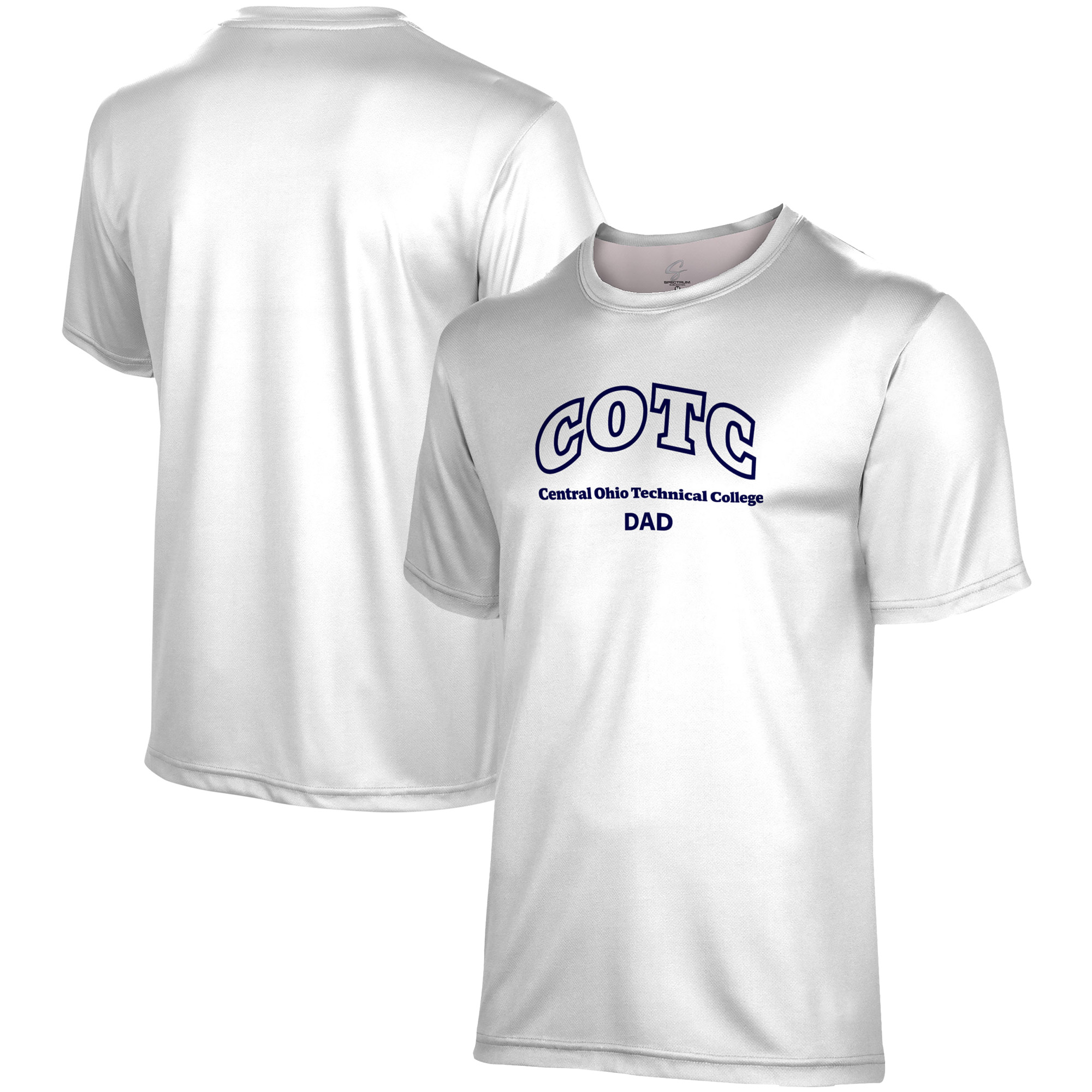Men's ProSphere White Central Ohio Technical College Dad T-Shirt - Image 2