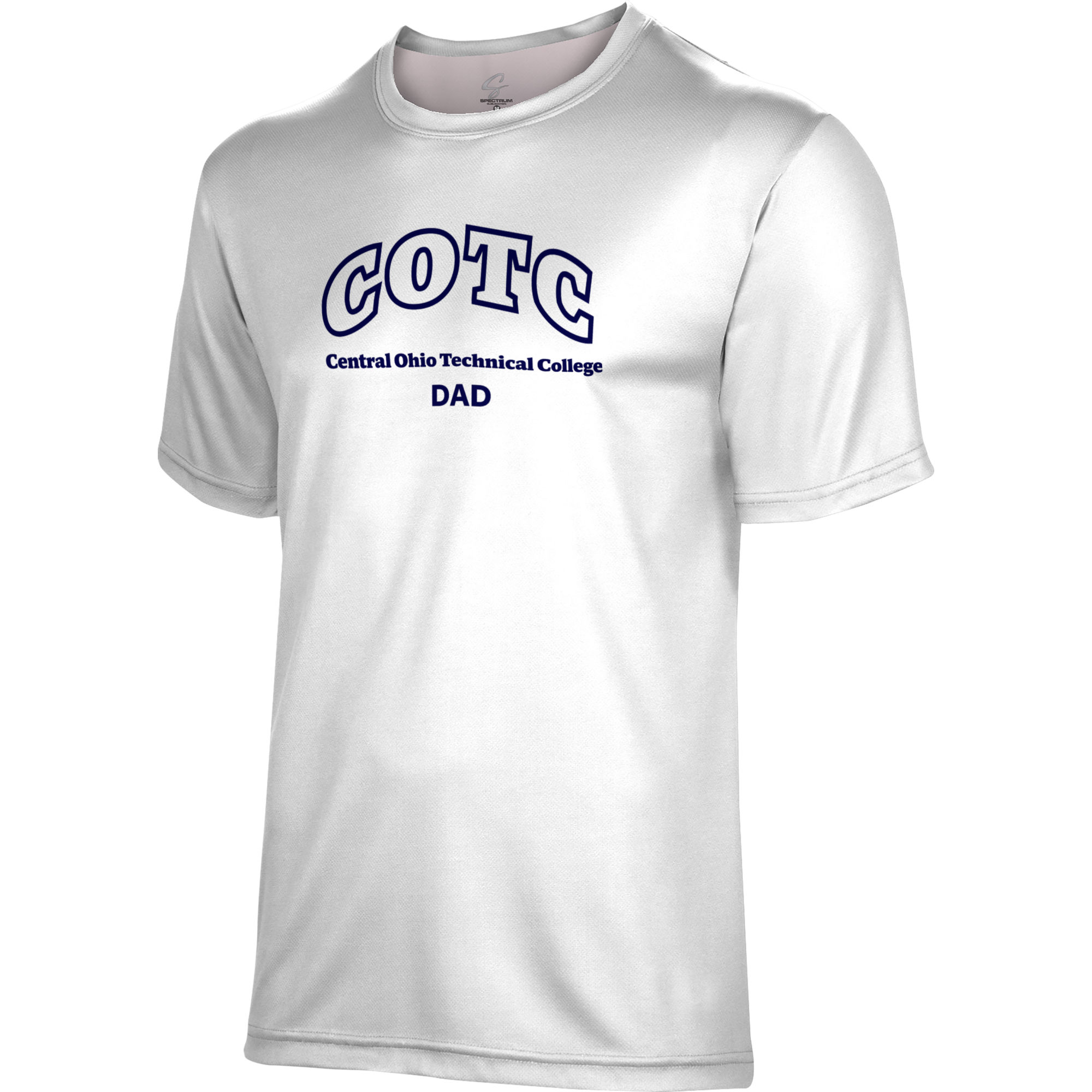 Men's ProSphere White Central Ohio Technical College Dad T-Shirt - Image 3