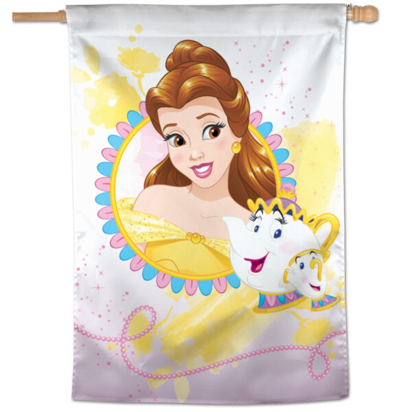 WinCraft Beauty & the Beast 28'' x 40'' Single-Sided Vertical Banner