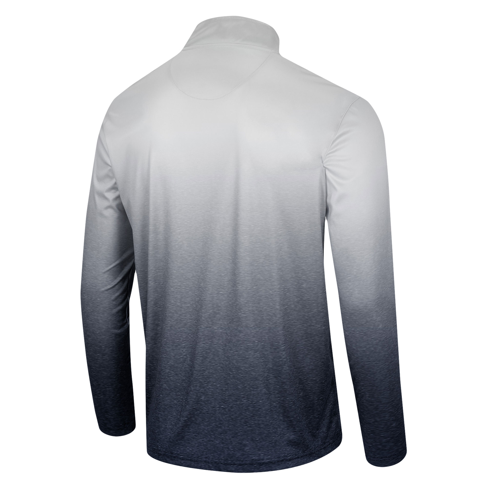 Men's Colosseum White/Navy Auburn Tigers Laws of Physics Quarter-Zip Windshirt - Image 7