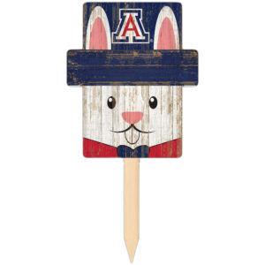 Arizona Wildcats 16" x 19" Easter Bunny Yard Stake