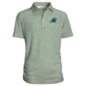 Youth Garb  Green Tulane Green Wave Carson Polo