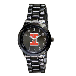 Women's Gunmetal Illinois Fighting Illini Integris Stainless Steel Watch