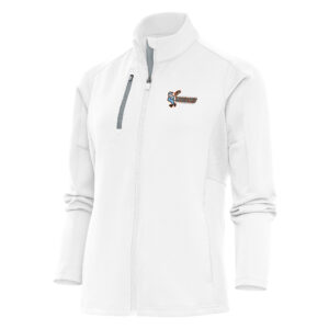 Women's Antigua  White Inland Empire 66ers Generation Full-Zip Jacket