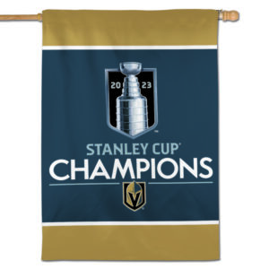 WinCraft  Vegas Golden Knights 2023 Stanley Cup Champions Double-Sided 28'' x 40'' Vertical Banner