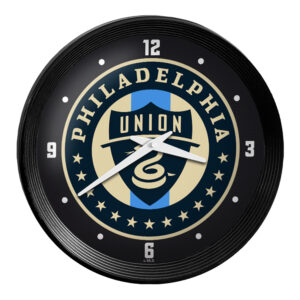 Philadelphia Union 15" Ribbed Frame Wall Clock
