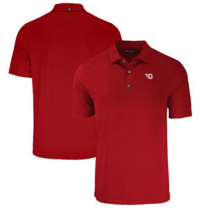 Men's Cutter & Buck Red Dayton Flyers Big & Tall Forge Eco Stretch Recycled Polo