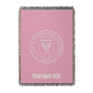 Chad & Jake Inter Miami CF 50" x 60" Personalized Woven Blanket