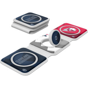 Keyscaper Cleveland Guardians 3-in-1 Foldable Charger