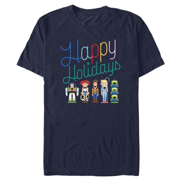 Men's Mad Engine  Navy Toy Story Nutcrackers Graphic T-Shirt