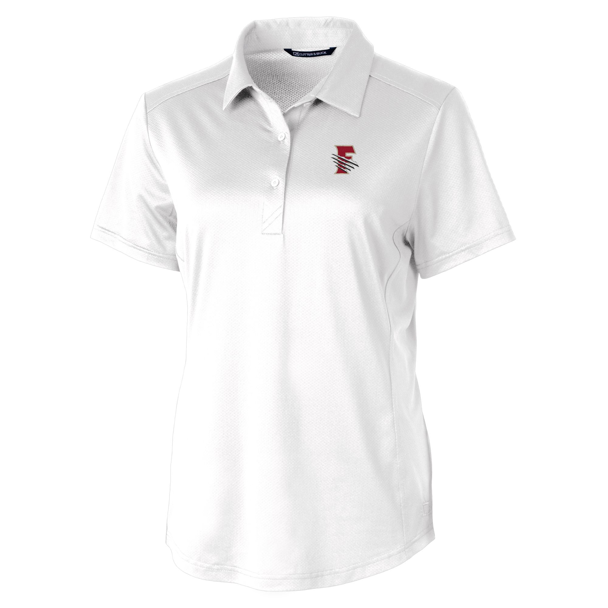 Women's Cutter & Buck White Fresno Grizzlies Prospect Textured Stretch Polo - Image 6