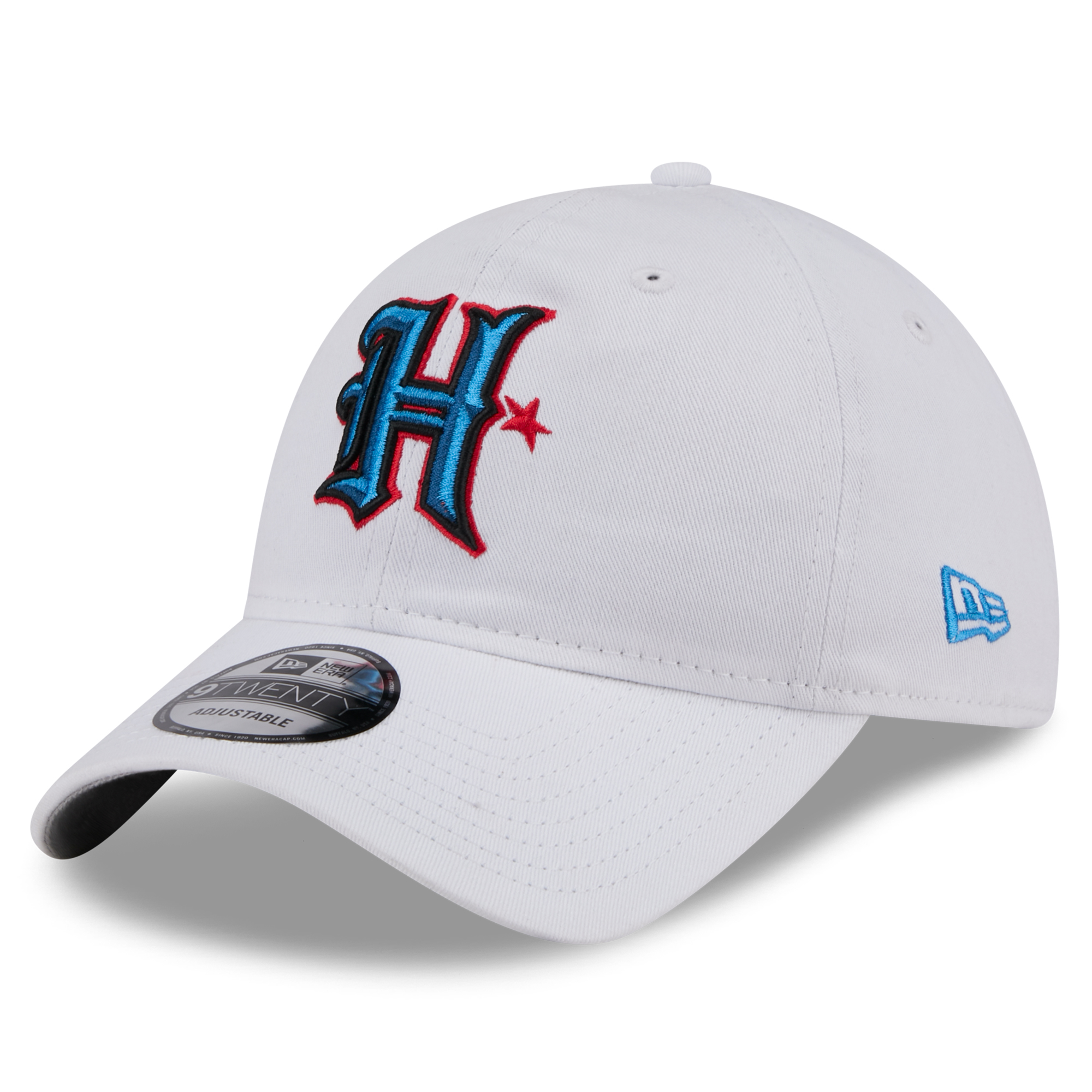Men's New Era White Houston Texans Standard 9TWENTY Adjustable Hat - Image 9