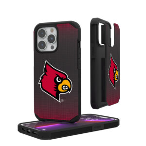 Louisville Cardinals Linen Logo iPhone Rugged Case