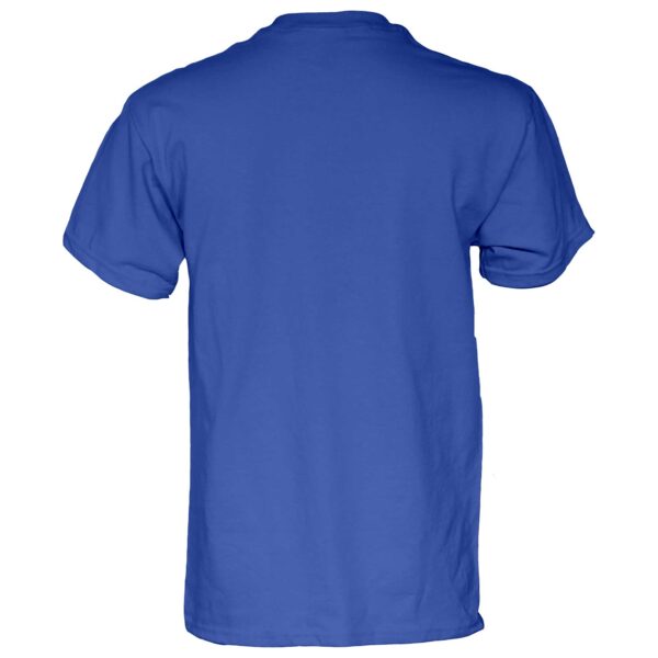 Men's Blue 84 Royal Boise State Broncos 2024 NCAA Men's Basketball Tournament March Madness Three-In-A-Row T-Shirt - Image 7