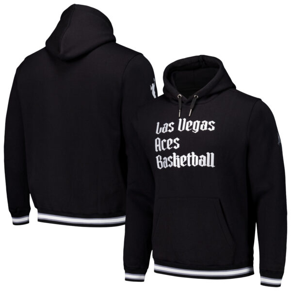 Unisex Black Las Vegas Aces Premium Pullover Hoodie - Image 7