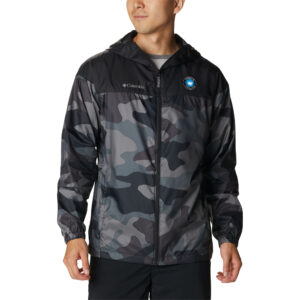 Men's Columbia Camo/Black Charlotte FC Flash Challenger Windbreaker Jacket