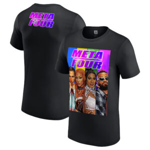 Men's Black Meta-Four T-Shirt