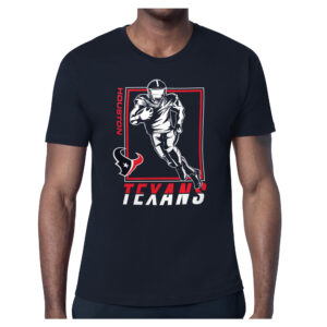 Men's Starter Navy Houston Texans Football Player T-Shirt