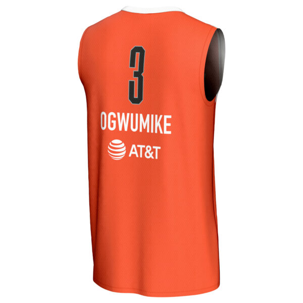 Youth GameDay Greats Nneka Ogwumike Orange 2024 WNBA All-Star Game Lightweight Replica Jersey - Image 6