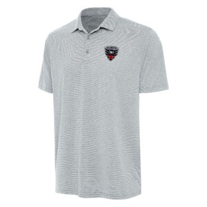 Men's Antigua Heather Gray D.C. United Scheme Polo