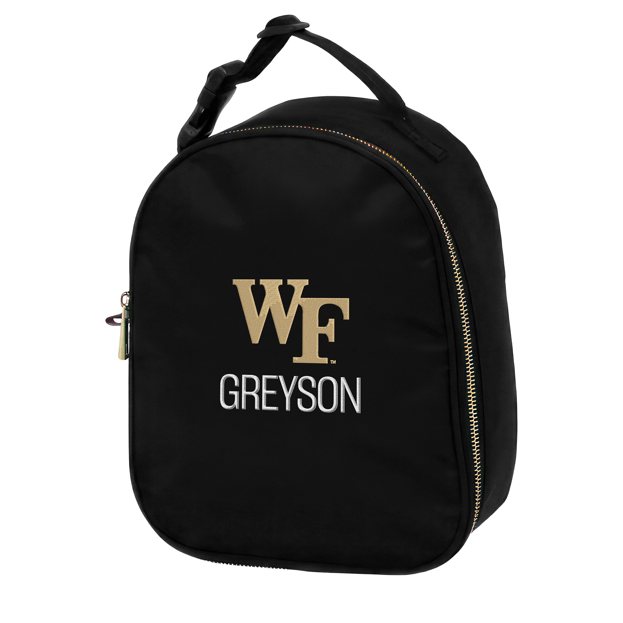 Youth Chad & Jake Wake Forest Demon Deacons Personalized Primary Logo Insulated Lunch Bag