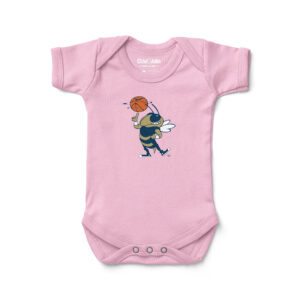 Newborn & Infant Chad & Jake Light Pink Georgia Tech Yellow Jackets Bodysuit
