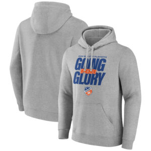 Men's Gray FC Cincinnati 2024 MLS Cup Playoffs Pullover Hoodie