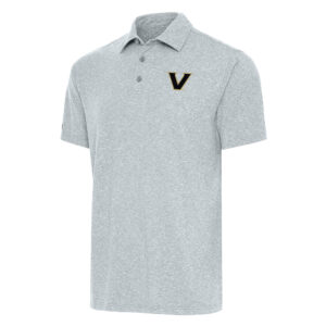 Men's Antigua  Heather Gray Vanderbilt Commodores Big & Tall Par 3 Polo