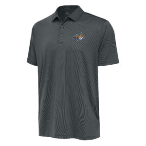Men's Antigua Charcoal Montana State Bobcats Ellipse Polo