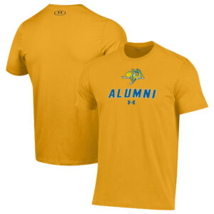Men's Under Armour  Yellow South Dakota State Jackrabbits Alumni Performance T-Shirt