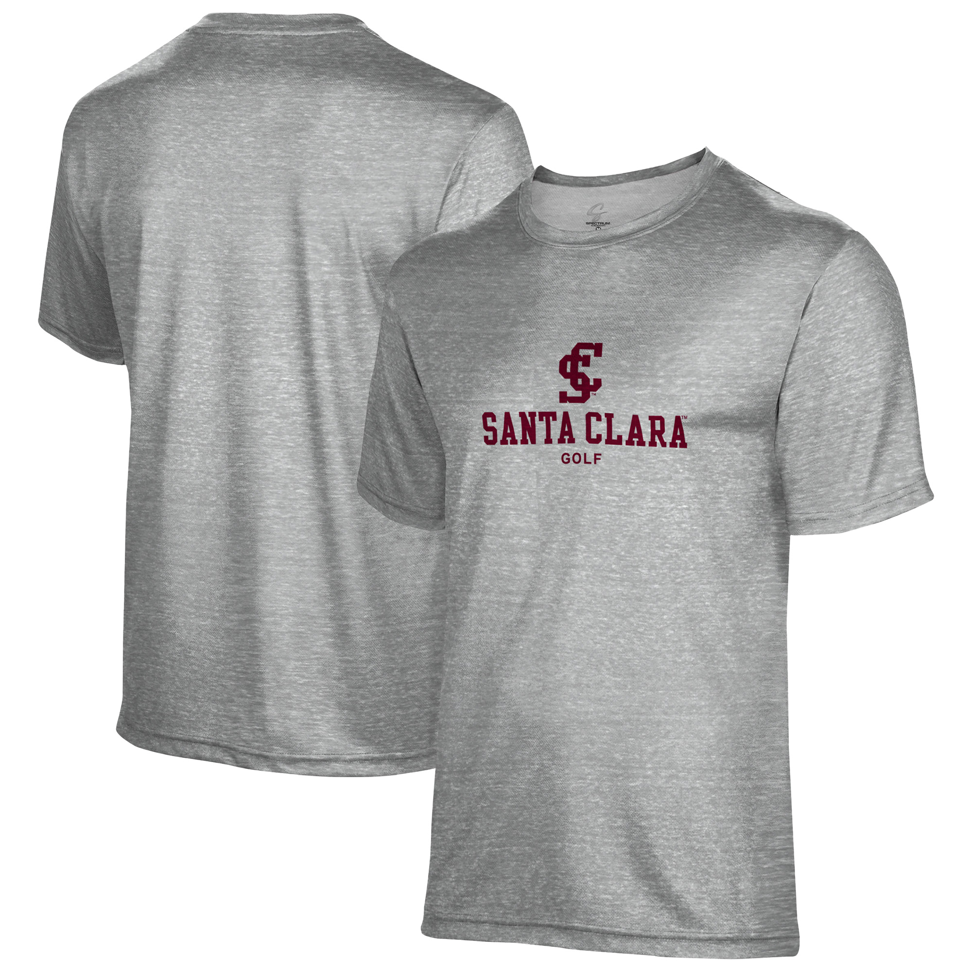 Men's ProSphere Gray Santa Clara Broncos Golf T-Shirt