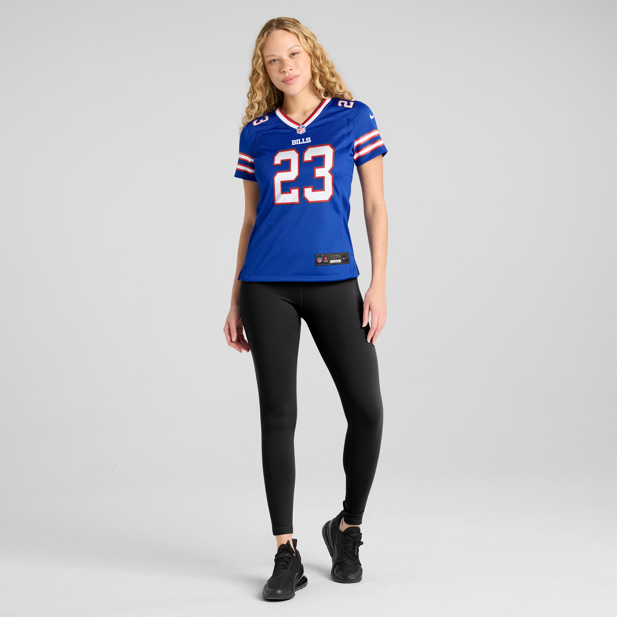 Women's Nike Micah Hyde Royal Buffalo Bills Game Jersey - Image 9