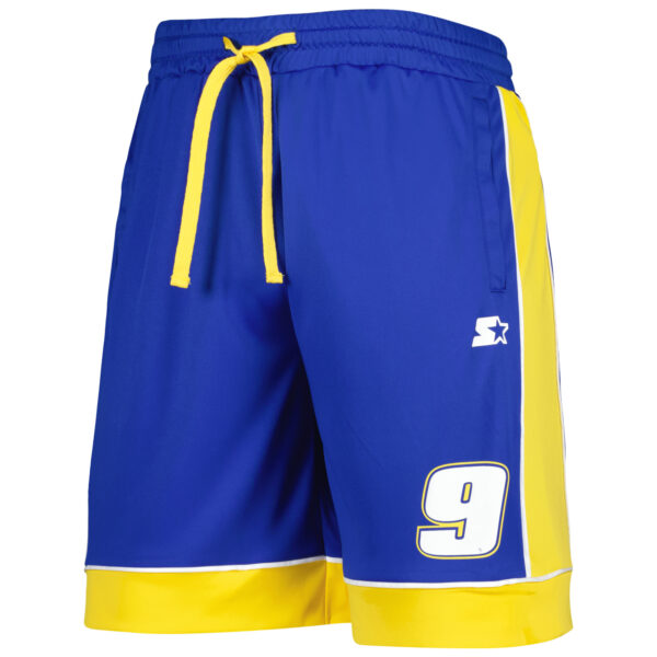 Men's Starter Royal Chase Elliott Fan Favorite Shorts - Image 6