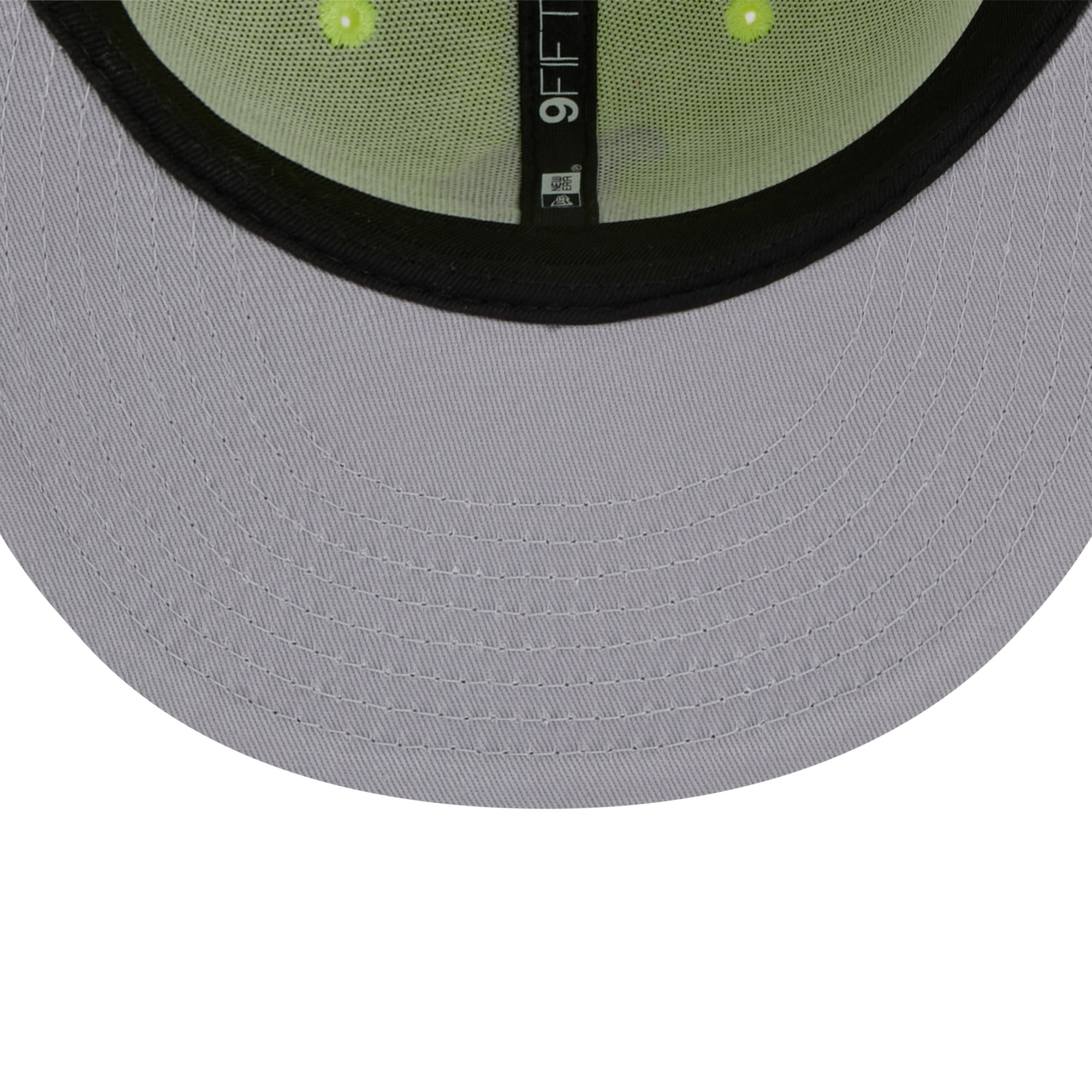 Men's New Era Neon Green/Purple Boston Red Sox Spring Basic Two-Tone 9FIFTY Snapback Hat - Image 11