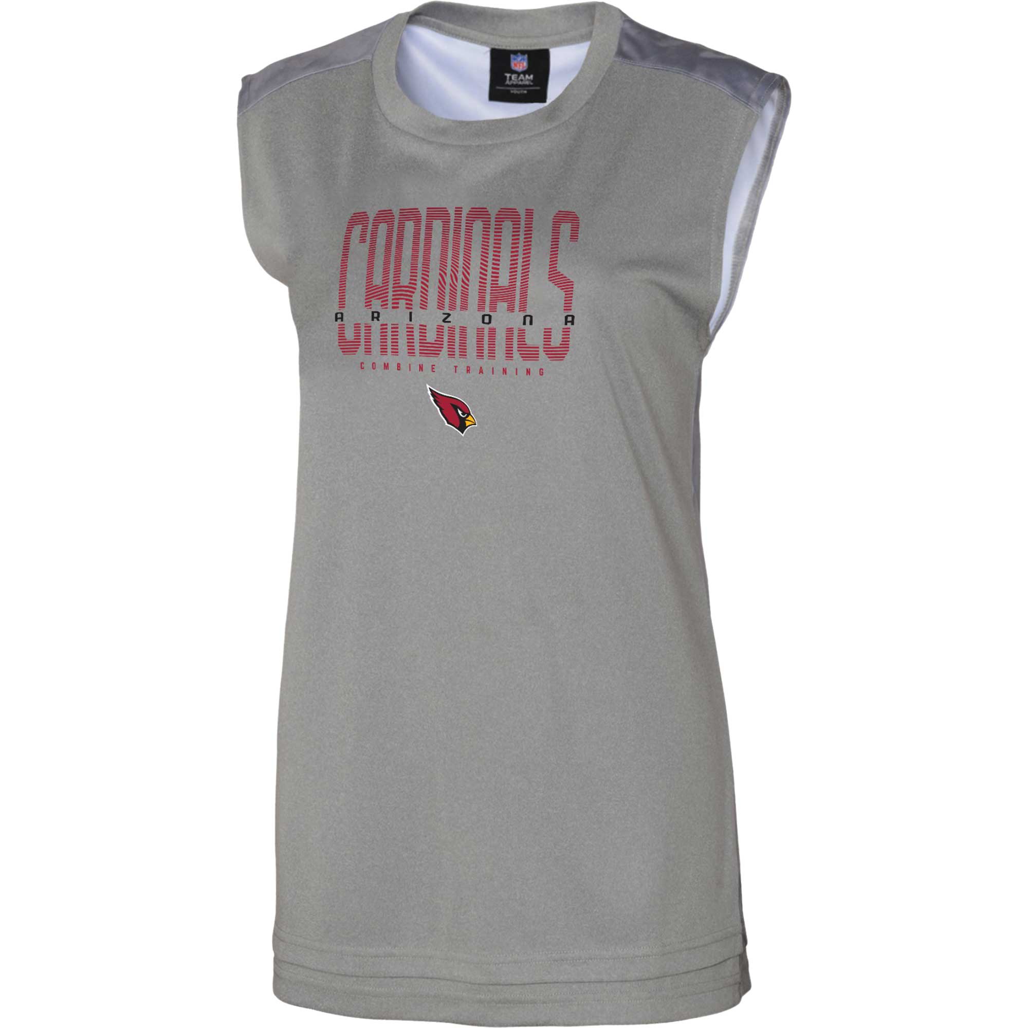 Women's Gray Arizona Cardinals No Sweat Tank Top - Image 6