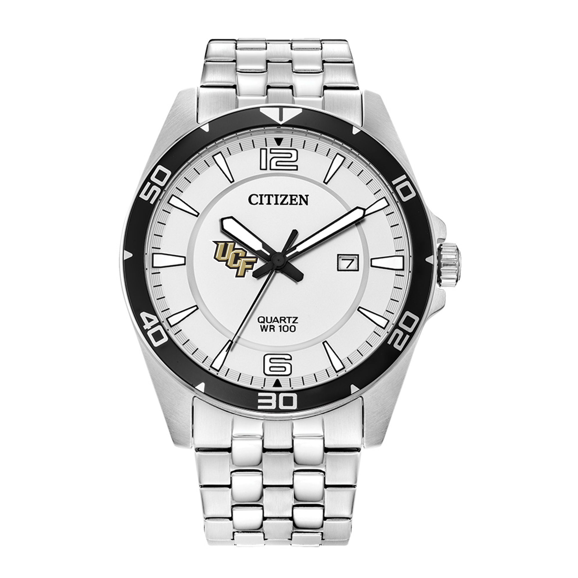 Men's UCF Knights Citizen Quartz Stainless Steel Watch