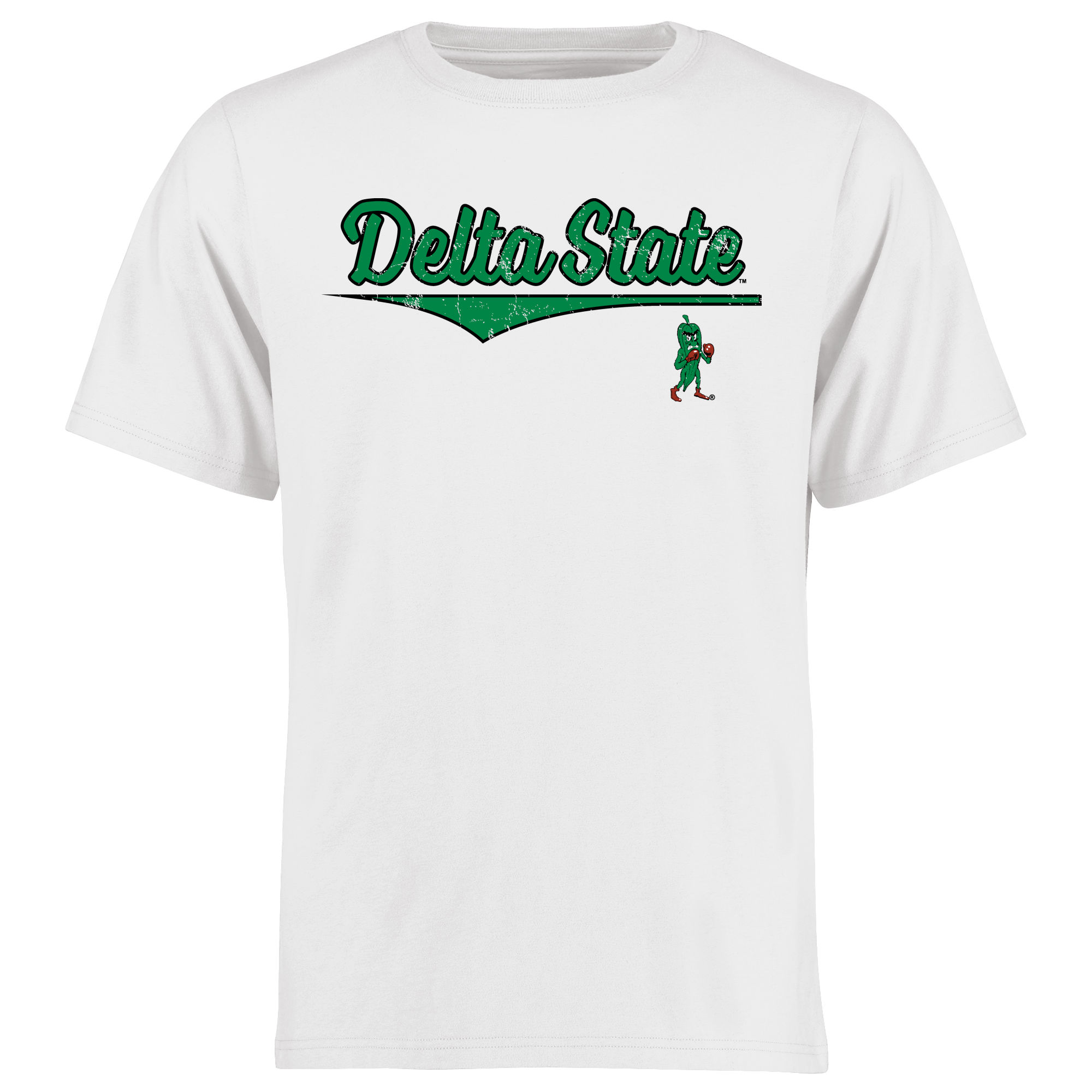 Men's White Delta State Statesmen American Classic T-Shirt - Image 6