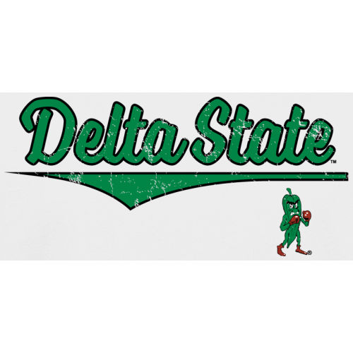 Men's White Delta State Statesmen American Classic T-Shirt - Image 9