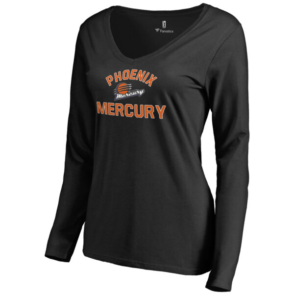 Women's Black Phoenix Mercury Overtime Long Sleeve T-Shirt