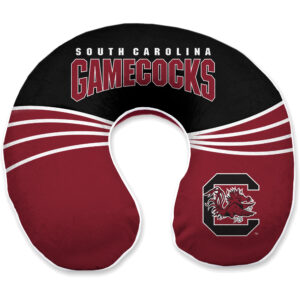 South Carolina Gamecocks 12'' x 13'' Wave Memory Foam Travel Pillow