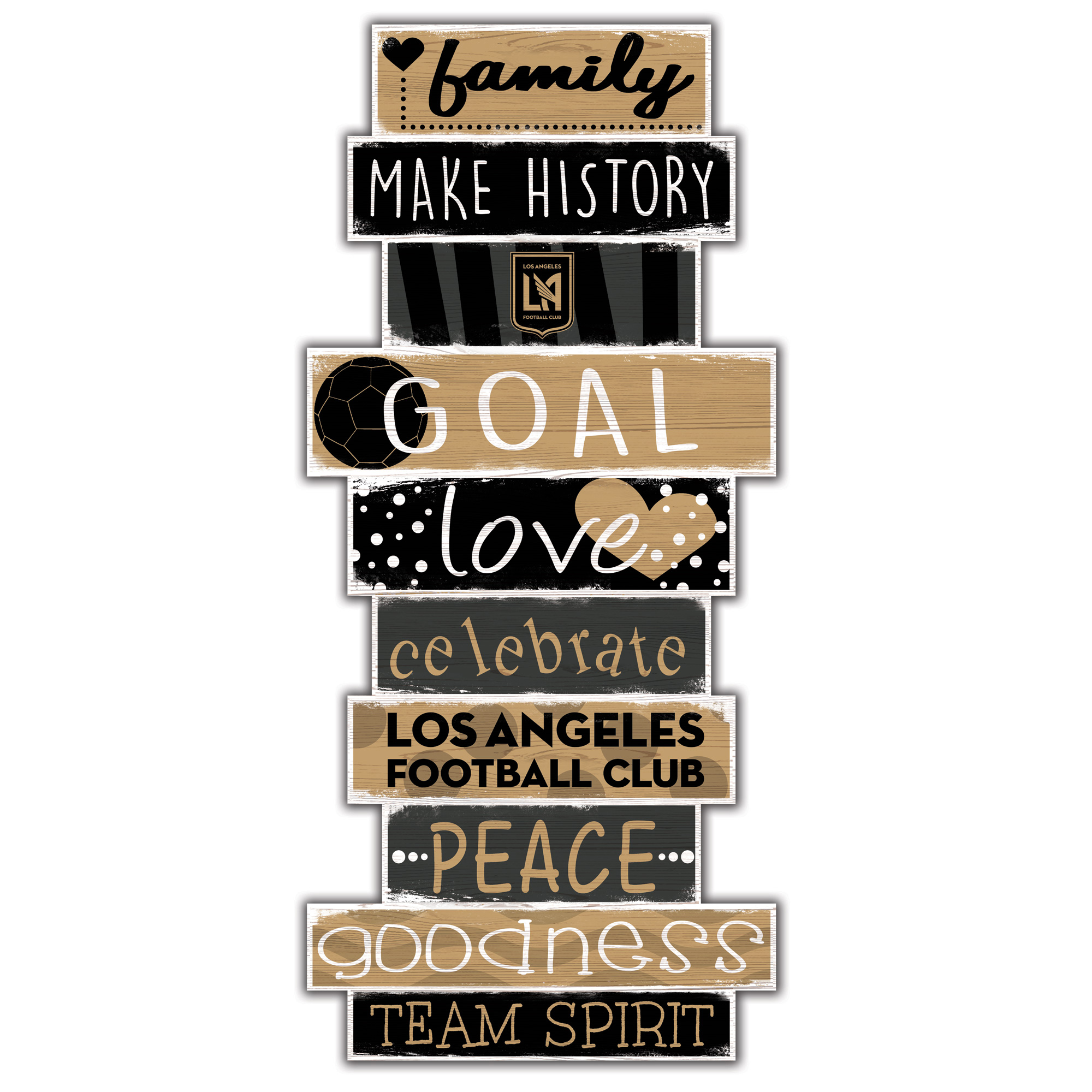 LAFC 24'' Celebrations Stack Sign