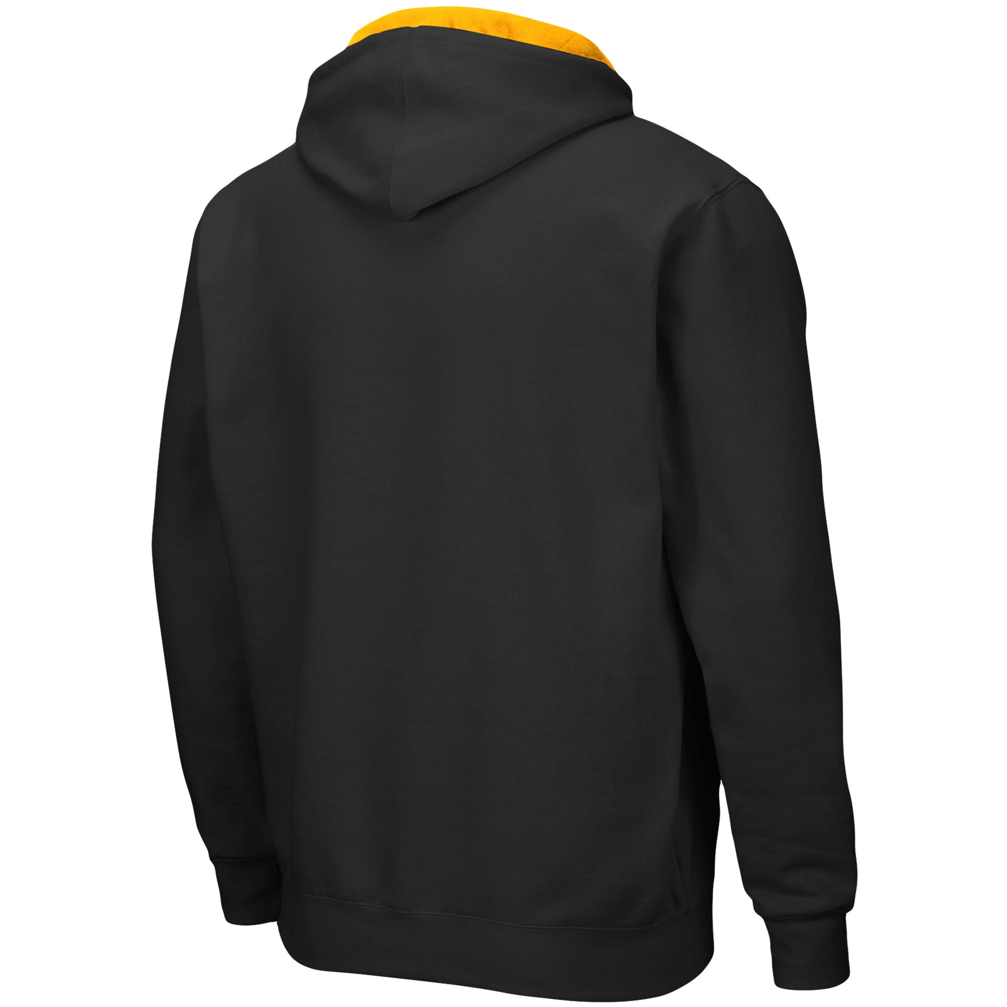 Men's Colosseum Black Iowa Hawkeyes Big & Tall Full-Zip Hoodie - Image 4