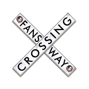 Florida State Seminoles 48" Fans Way Crossing Sign