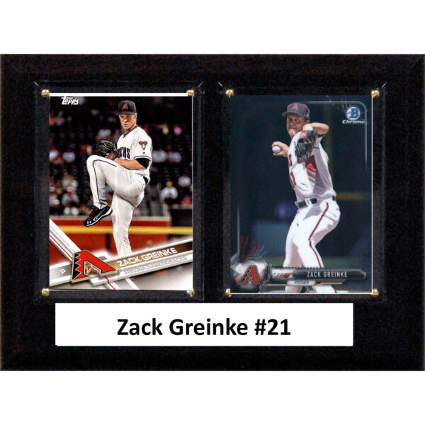 Zack Greinke Arizona Diamondbacks 6'' x 8'' Plaque